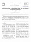 Research paper thumbnail of Mathematical model for calculating the shaded and sunlit areas in a circular courtyard geometry