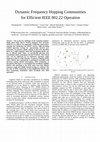 Research paper thumbnail of Cognitive radios for dynamic spectrum access-dynamic spectrum access in the time domain: Modeling and exploiting white space