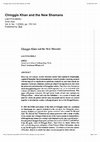 Research paper thumbnail of Chinggis Khan and the New Shamans