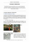 Research paper thumbnail of Paysage & médiation. Analyse d'outils proposés par Y. Michelin & D. Labat pour utiliser le paysage comme élément de médiation dans le cadre de projets territoriaux.