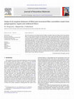 Research paper thumbnail of Study of oil sorption behavior of filled and structured fiber assemblies made from polypropylene, kapok and milkweed fibers