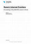 Research paper thumbnail of Rome's Internal Frontiers Zurich Studies in Archaeology 11-2016-Introduction