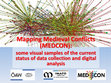 Mapping Medieval Conflicts (MEDCON): some visual samples of the current status of data collection and digital analysis Cover Page