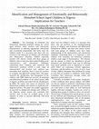 Research paper thumbnail of Identification and Management of Emotionally and Behaviorally Disturbed School Aged Children in Nigeria: Implications for Teachers