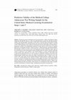 Research paper thumbnail of Predictive Validity of the Medical College Admissions Test Writing Sample for the United States Medical Licensing Examination Steps 1 and 2