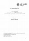 Research paper thumbnail of Herbert Hunger und die Etablierung der österreichischen Byzantinistik an der Universität Wien