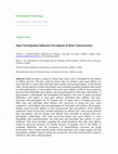 Research paper thumbnail of Sport participation influences perceptions of mate characteristics