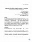 Research paper thumbnail of Competencias científicas de estudiantes de posgrado en ciencias naturales e ingenierías.