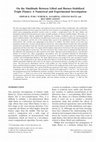 Research paper thumbnail of On the similitude between lifted and burner-stabilized triple flames: a numerical and experimental investigation