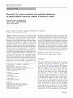 Research paper thumbnail of Elevated CO2 reduces stomatal and metabolic limitations on photosynthesis caused by salinity in Hordeum vulgare