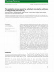 Research paper thumbnail of The oxidative stress caused by salinity in two barley cultivars is mitigated by elevated CO 2