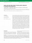 Research paper thumbnail of Lipoic acid and redox status in barley plants subjected to salinity and elevated CO 2