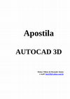 Apostila AUTOCAD 3D Cover Page