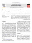 Research paper thumbnail of Three-dimensional structuration of zero-shrinkage LTCC ceramics for microfluidic applications