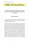 Research paper thumbnail of Procedings from the Goldsmith International Art Therapy Journal : Fgure and backgrouind as a compositional method of social analyses of art in art therapy