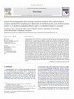 Liquid chromatography electrospray ionization tandem mass spectrometry analysis method for simultaneous detection of trichloroacetic acid, dichloroacetic acid, S-(1,2-dichlorovinyl)glutathione and S-(1,2-dichlorovinyl)-L-cysteine Cover Page