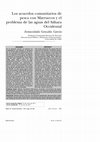 2010---LOS ACUERDOS COMUNITARIOS DE PESCA CON MARRUECOS Y EL PROBLEMA DE LAS AGUAS DEL SÁHARA OCCIDENTAL Cover Page