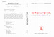 Tra San Nilo e l'abate Desiderio: la presenza cassinese sui Colli Albani nel sec. XI, in Benedictina, 62, 2015, pp. 77-119. Cover Page