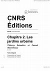 Les jardins urbains de Sanaa (Yémen) Cover Page