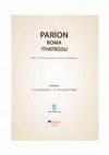 Parion Tiyatrosunda Bulunan Seramikler, Sigillata ve Geç Roma Kırmızı Astarlı Seramikleri, Parion Roma Tiyatrosu, 2006-2015 Yılı Çalışmaları, Mimarisi ve Buluntuları Cover Page