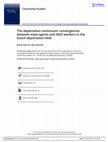 Research paper thumbnail of The Deportation Continuum: convergences between state agents and NGO workers in the Dutch deportation field