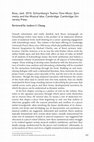 Research paper thumbnail of Review of Boss, Jack. 2014. Schoenberg’s Twelve-Tone Music: Symmetry and the Musical Idea. Cambridge: Cambridge University Press.