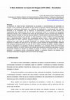 Research paper thumbnail of O Meio Ambiente na Gazeta de Sergipe (1972-1992) – Resultados Parciais