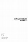 Stata user's guide Cover Page