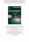 Research paper thumbnail of Phytotoxic activity in Flourensia campestris and isolation of (−)-hamanasic acid A as its active principle compound