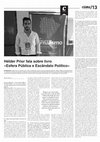 Research paper thumbnail of Entrevista sobre o livro Esfera Pública e Escândalo Político