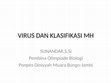 VIRUS DAN KLASIFIKASI MH Cover Page