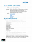 CADWorx Structure Cover Page