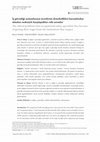 Research paper thumbnail of İş güvenliği uzmanlarının ücretlerini denetledikleri kurumlardan almaları nedeniyle karşılaştıkları etik sorunlar / The ethical problems that occupational safety specialists face because of getting their wages from the institutions they inspect