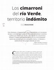 Research paper thumbnail of Los cimarroni del Río Verde, territorio indómito