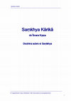 Samkhya Doctrina Hindu Cover Page