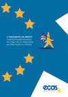 5 Takeaways on Brexit: Outlining Possible Scenarios for a New UK-EU Relationship and their Impact on Citizens Cover Page