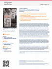 Research paper thumbnail of Antisemitism and Islamophobia in Europe: A Shared Story?