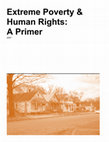 Extreme Poverty & Human Rights: A Primer Cover Page