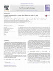 Research paper thumbnail of Catalytic gasification of a Powder River Basin coal with CO 2 and H 2 O mixtures