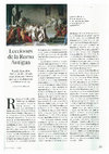 Research paper thumbnail of "Lecciones de la Roma antigua". Article by Guillermo Altares on the weekly issue of "El País", 16th April 2017, with a mention to my book on Ronald Syme.