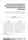 Research paper thumbnail of Sinopsis de la arqueología y la bioantropología del poblamiento temprano del noroccidente de Sudamérica A Synopsis of the Archaeological and Bioanthropological Research of the Early Peopling of Northwest South America