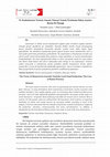 Research paper thumbnail of The Views of Housewives towards Touristic Local Food Production: The Case of Bartın Province