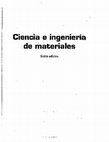 Ciencia e Ingenieria de Materiales - Askeland 6ta ed Cover Page