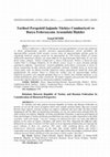 Tarihsel Perspektif Işığında Türkiye Cumhuriyeti ve Rusya Federasyonu Arasındaki İlişkiler Relations Between Republic of Turkey and Russian Federation In Consideration of Historical Perspective Cover Page