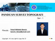 Panduan Survei Topografi - Seri 1 Cover Page