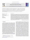 Research paper thumbnail of Continuous synthesis of metal nanoparticles in supercritical methanol