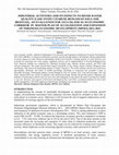 Research paper thumbnail of Industrial Activities and Its Effects to River Water Quality (Case Study Citarum, Bengawan Solo and Brantas), An Evaluation for Java Island as An Economic Corridor in Master Plan of Acceleration and Expansion of Indonesia Economic Development (MP3EI) 2011-2025