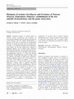 Phylogeny of sections Clavelligerae and Pectinatae of Panicum (Poaceae, Panicoideae, Paniceae): establishment of the new subtribe Dichantheliinae and the genus Adenochloa Cover Page