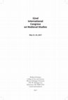 The Visualization of Time in Fifteenth-Century Illustrated, Printed World Chronicles, at: 52nd International Congress on Medieval Studies 2017 University of Western Michigan  11.–14.05.2017 Cover Page