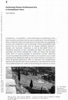 Research paper thumbnail of "Performing Theoria: Architectural Acts in Aristophanes’ Peace" in the book "Architecture as a Performing Art" (eds) Marcia Feuerstein and Gray Read (Ashgate 2013)